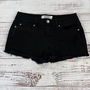 No Boundaries Dark Jean Shorts